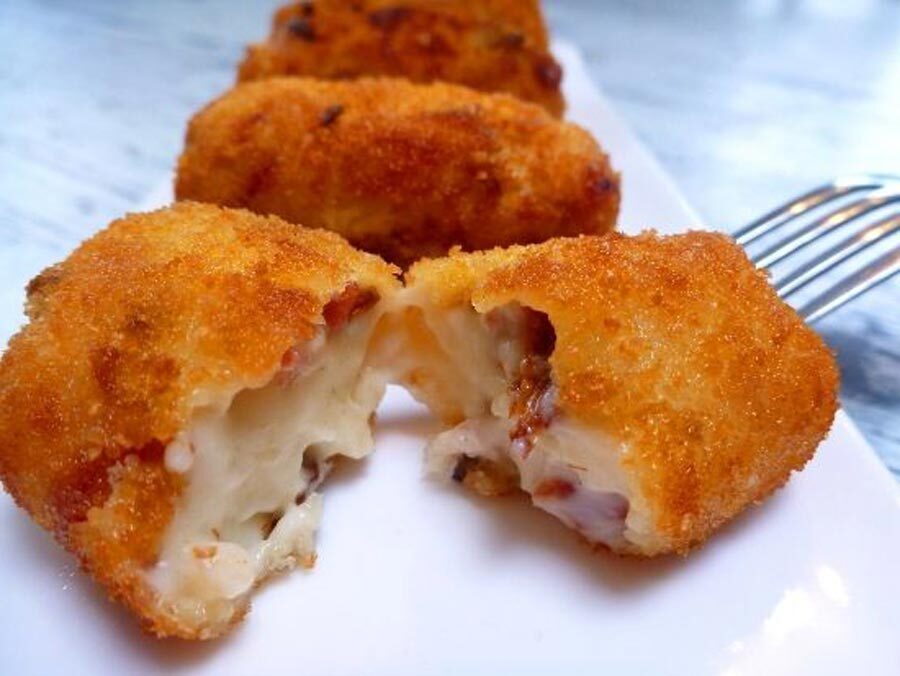 Crocchette al prosciutto