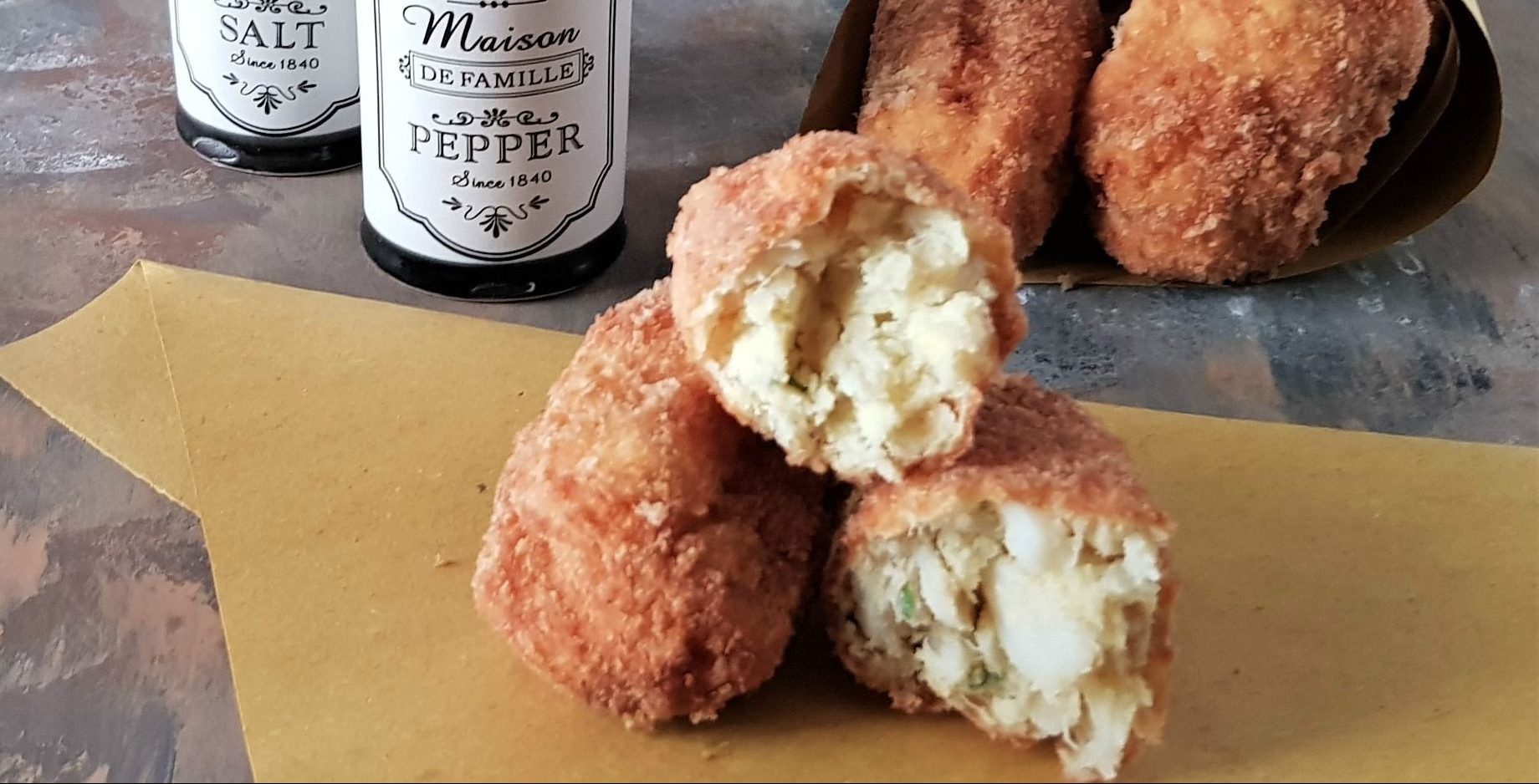Crocchette di baccalà e patate