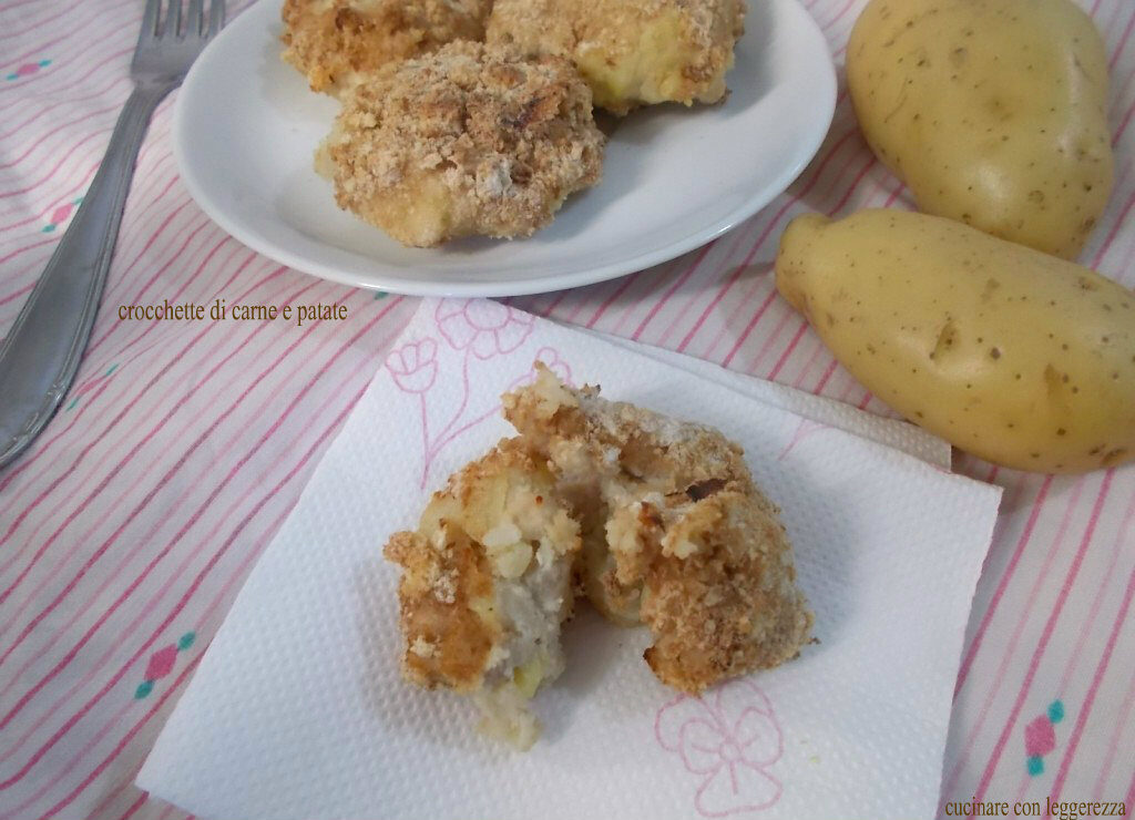 Crocchette di carne e patate