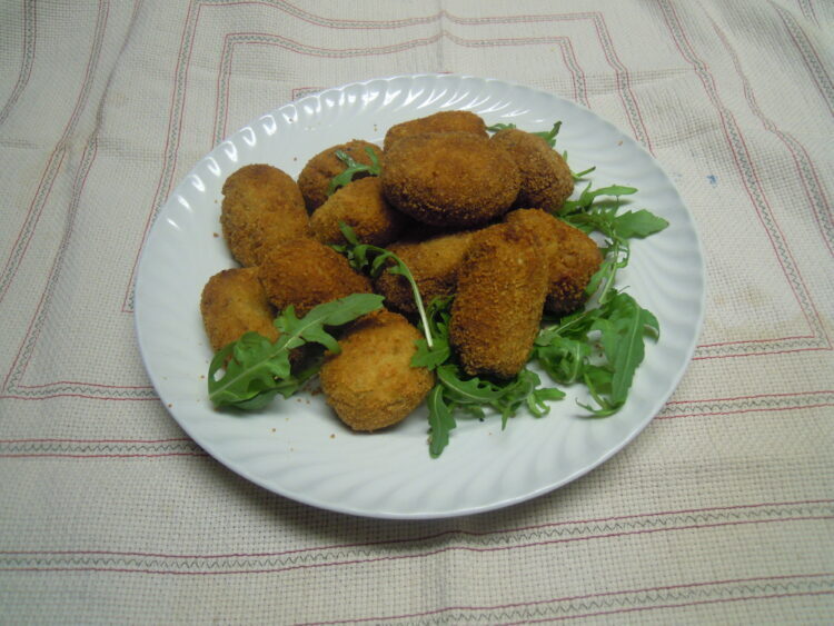 Crocchette di patate con aglione