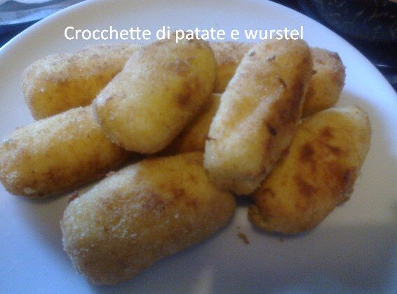 Crocchette di patate con würstel