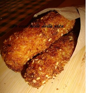 Crocchette di patate e dolce soffice al limone