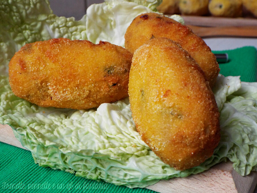 Crocchette di patate e tonno profumate al limone