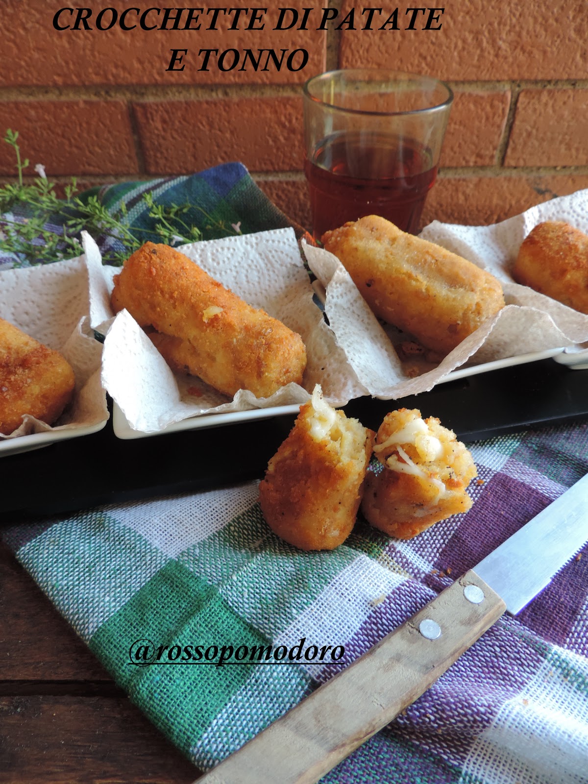 Crocchette di patate e tonno