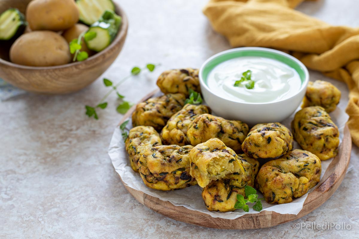 Crocchette di patate e zucchine