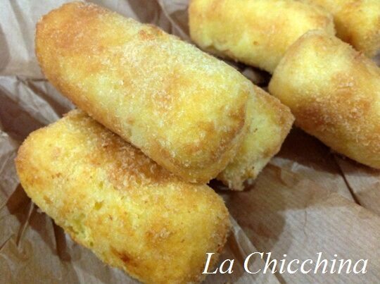 Crocchette di patate filanti