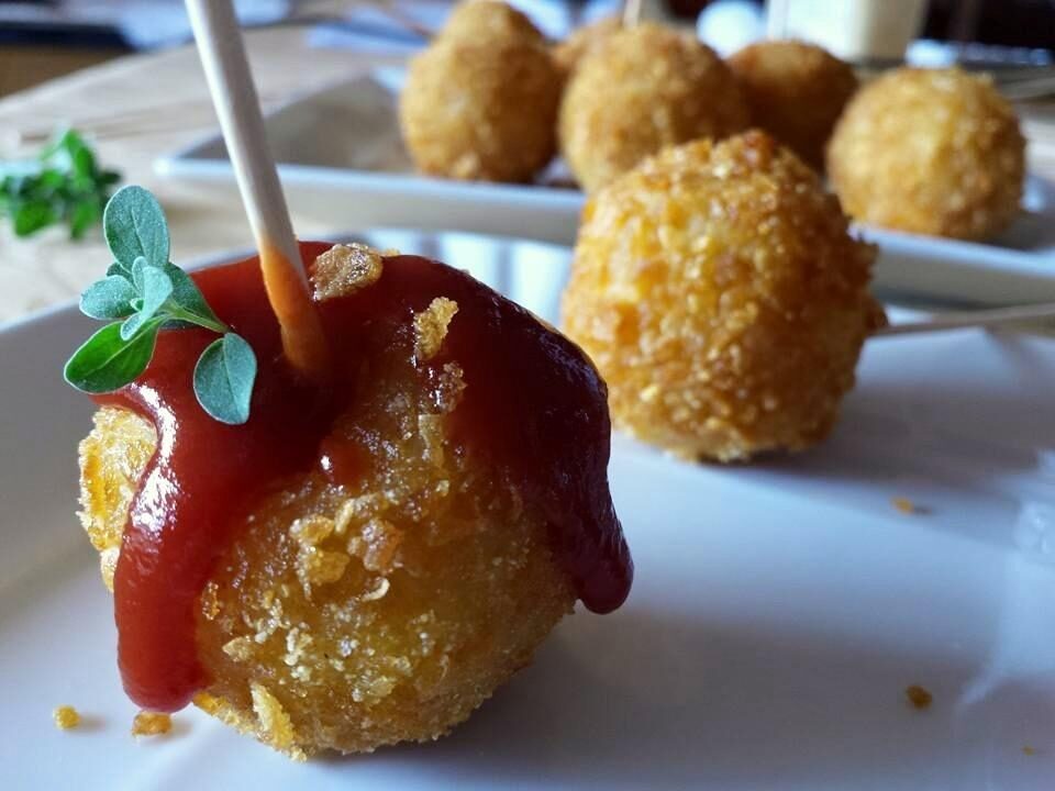 Crocchette di patate speziate … potato lollipop!