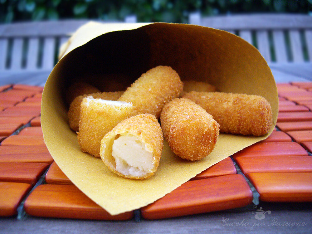 Crocchette di patate (versione street food)