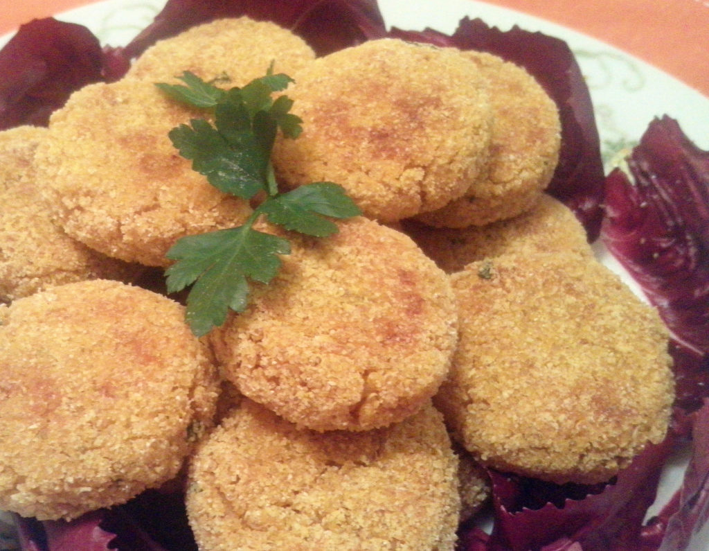 Crocchette di quinoa e zucca al forno
