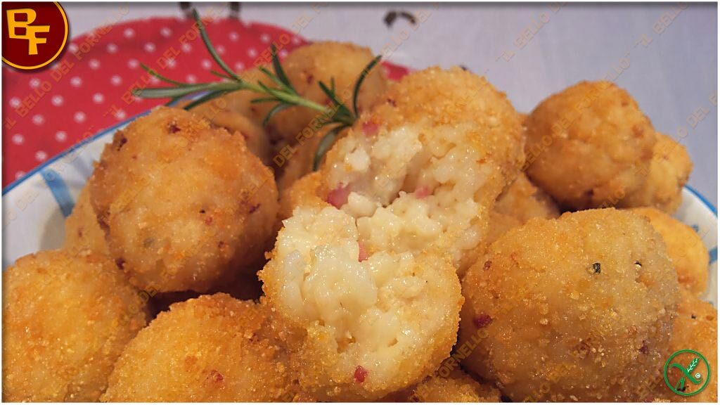 Crocchette di riso e prosciutto
