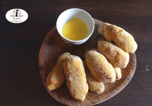 Crocchette di zucca e ceci, senza uova e glutine, cotte in friggitrice ad aria