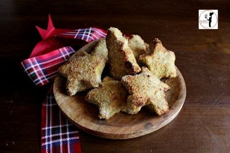 Crocchette vegetariane di natale in friggitrice ad aria