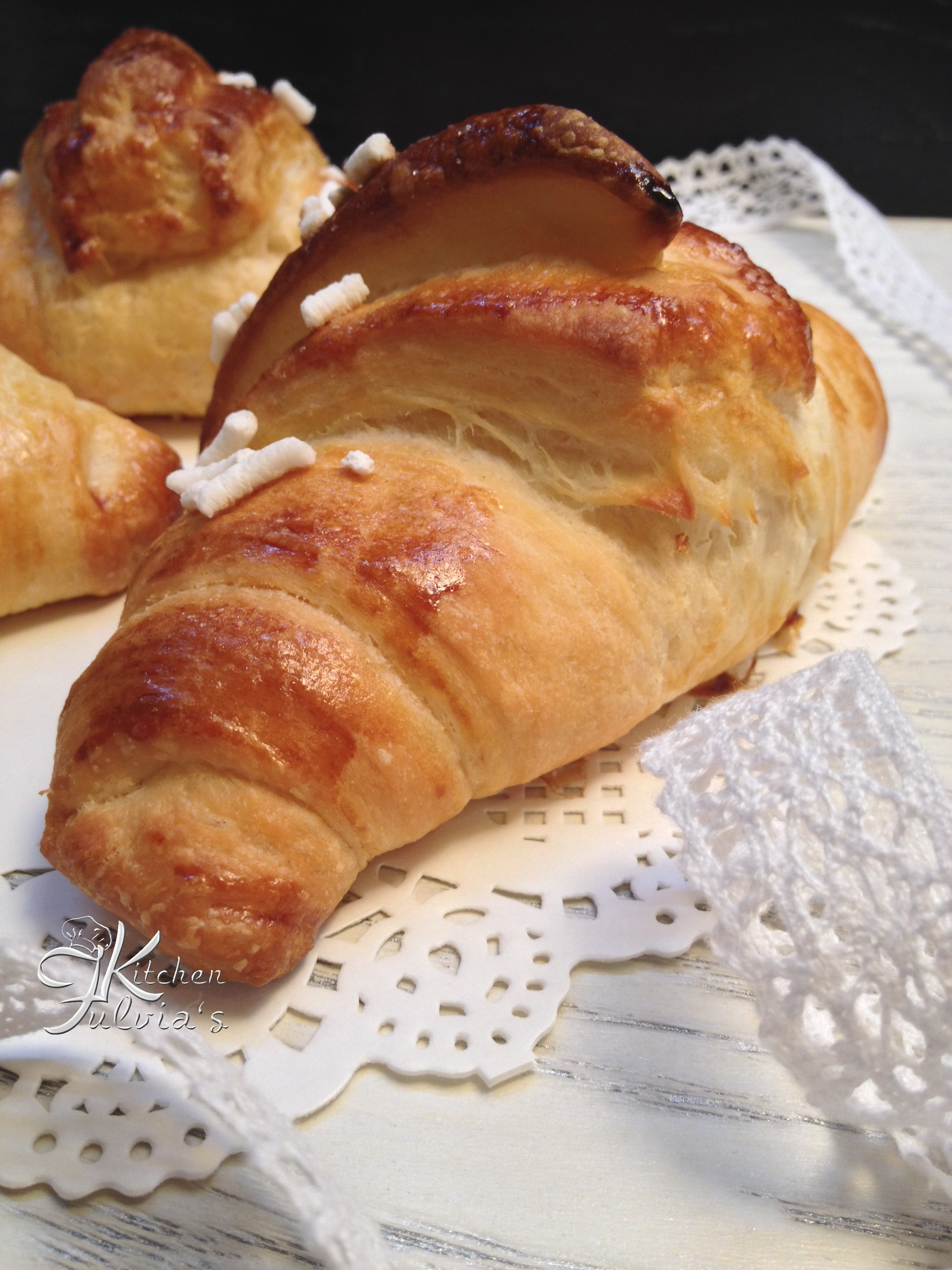 Croissant al burro sfogliati a modo mio