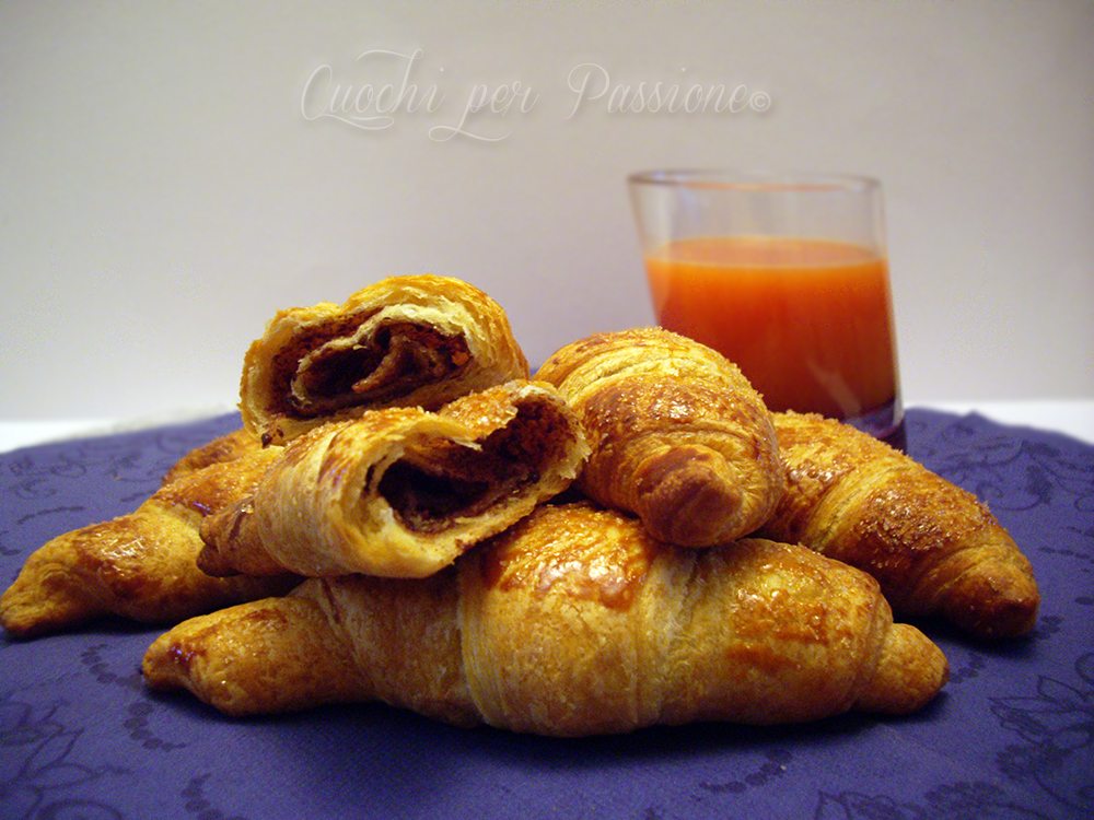 Croissant alla nutella | dolci