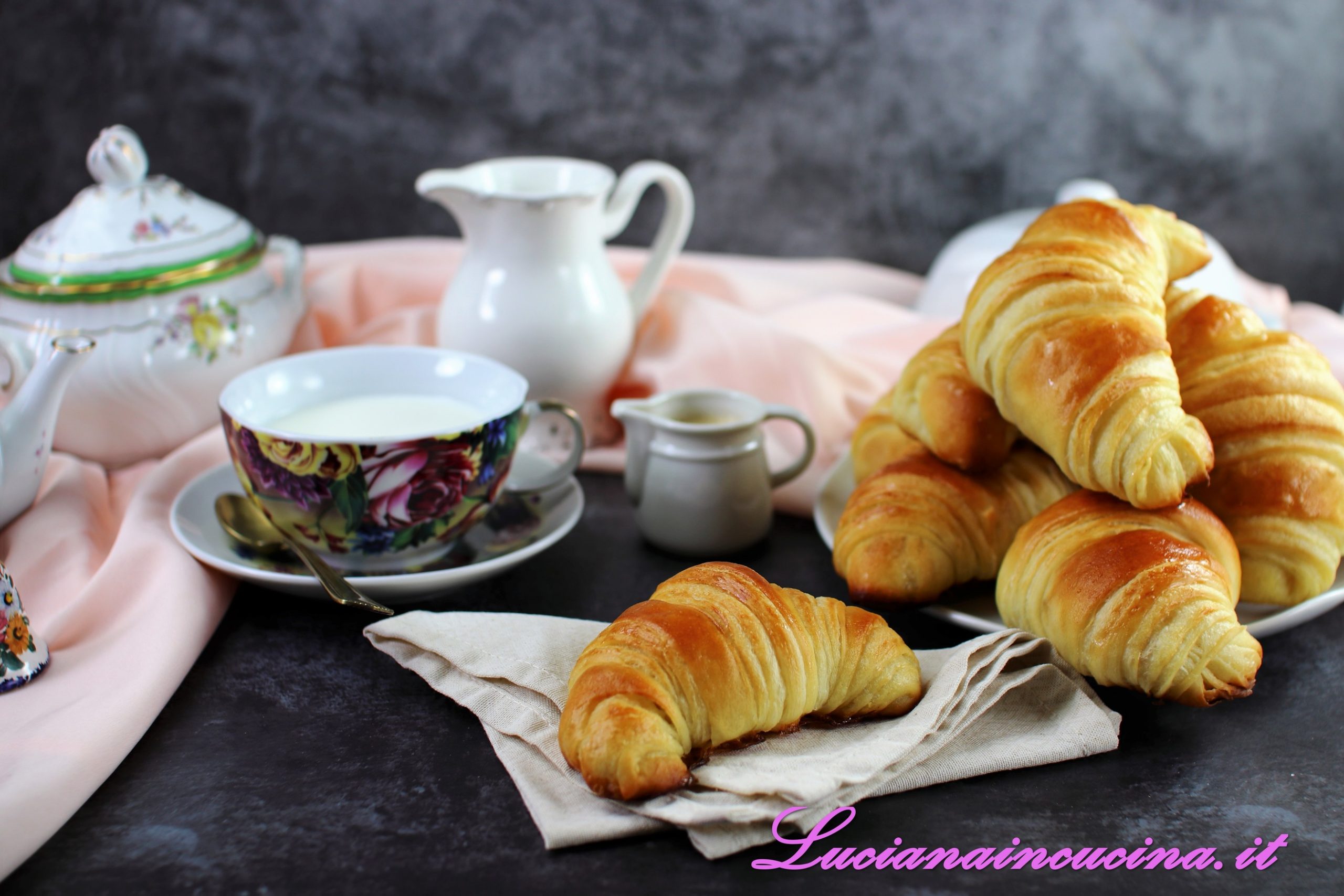 Croissant fatti in casa