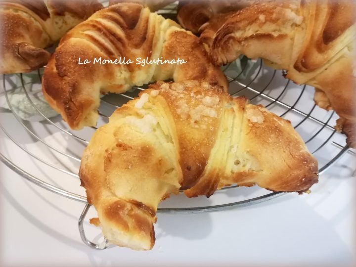 Croissant sfogliati veloci senza glutine