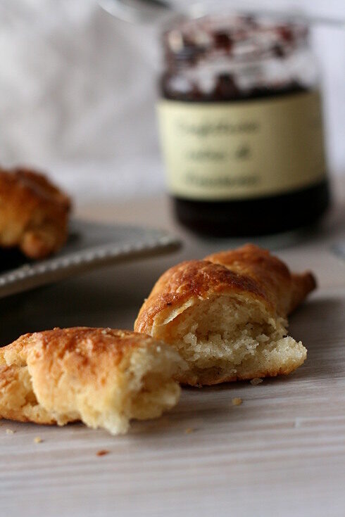 Croissant veloci con e senza glutine