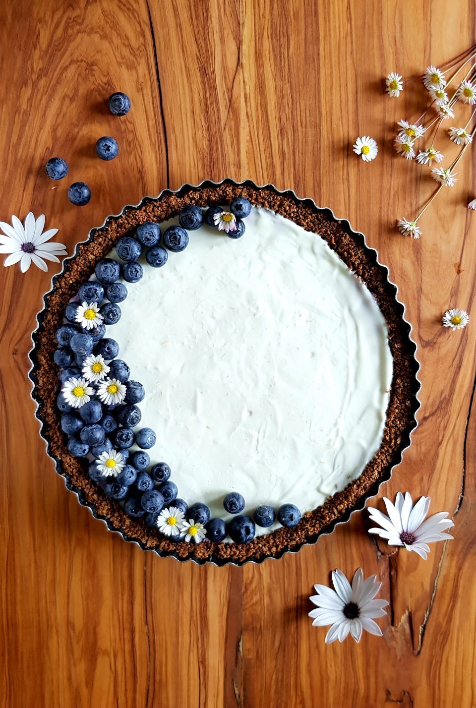 Crostat yogurt e mirtilli