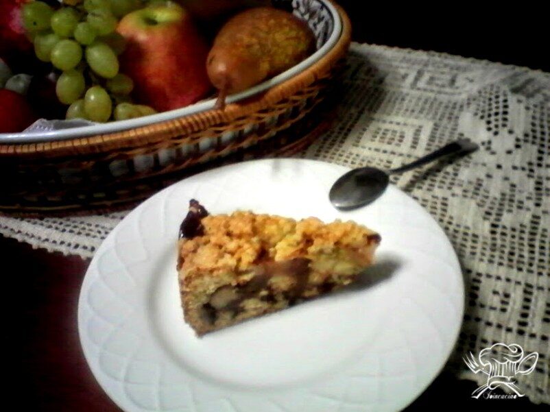 Crostata a modo mio banane e pere