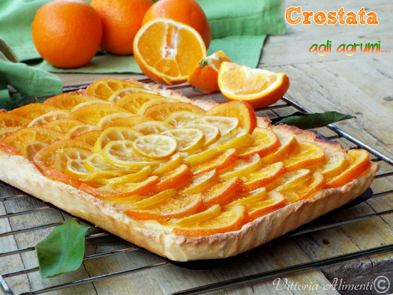 Crostata agli agrumi 