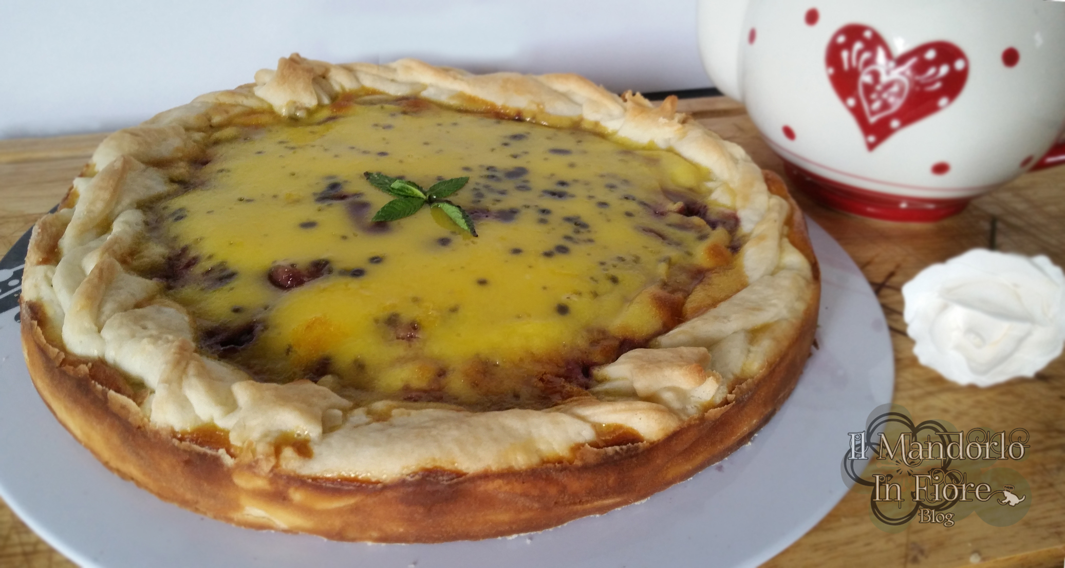Crostata ai frutti di bosco del “signore degli anelli”