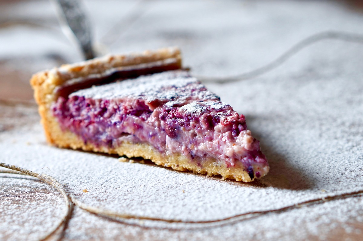 Crostata ai frutti di bosco e ricotta