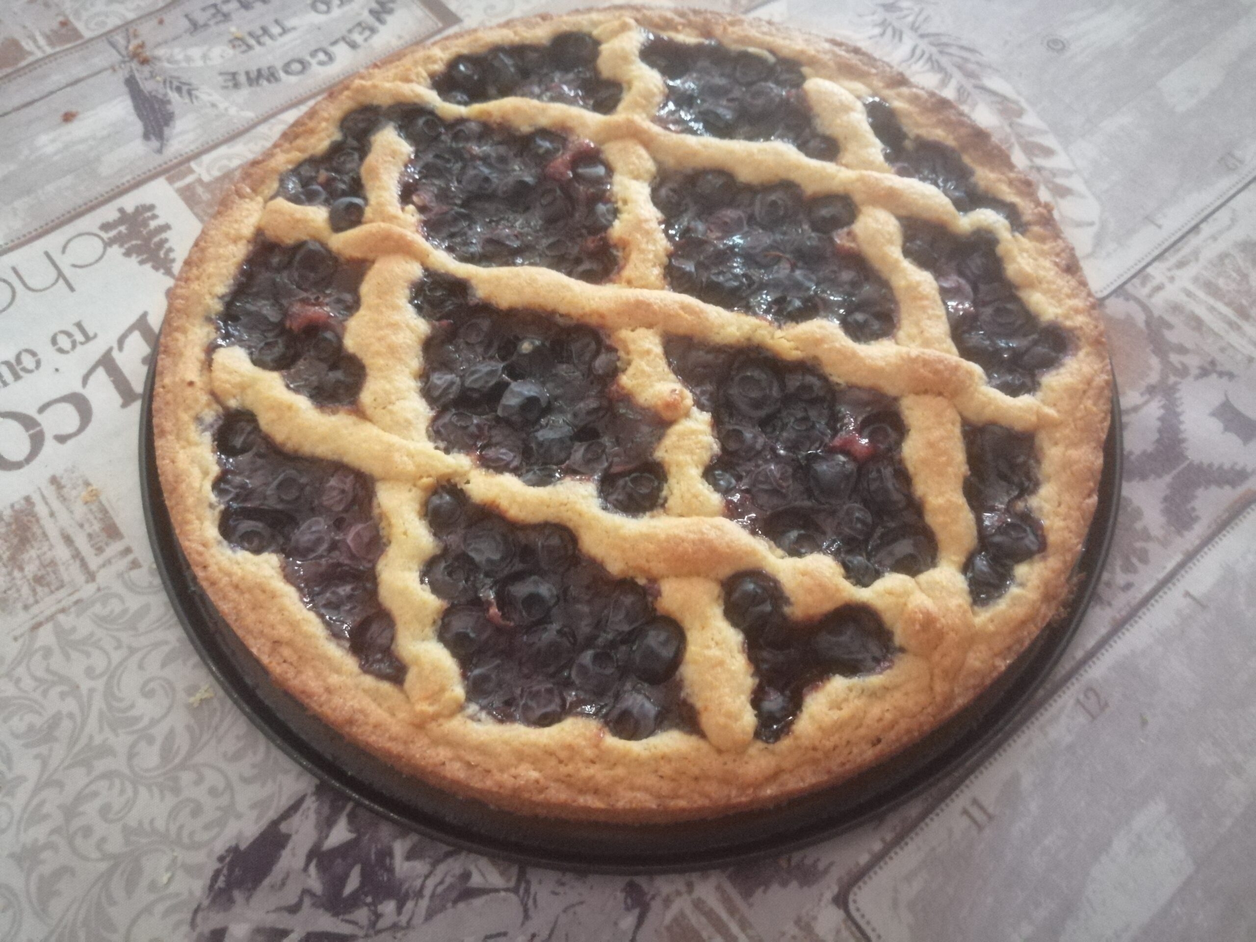 Crostata ai mirtilli