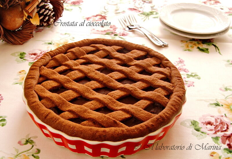 Crostata al cioccolato di ernst knam
