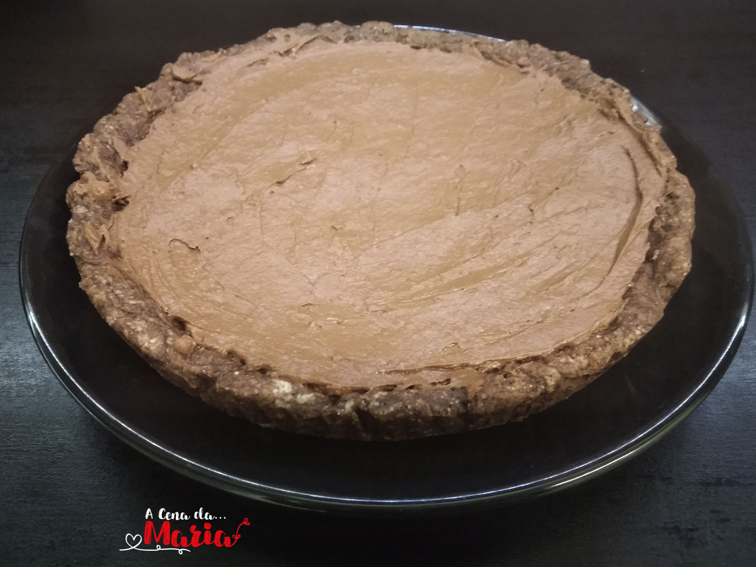 Crostata al cioccolato fondente
