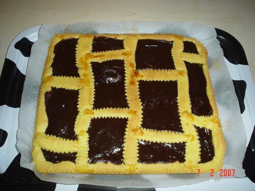Crostata al cioccolato