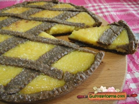 Crostata al limone e bergamotto