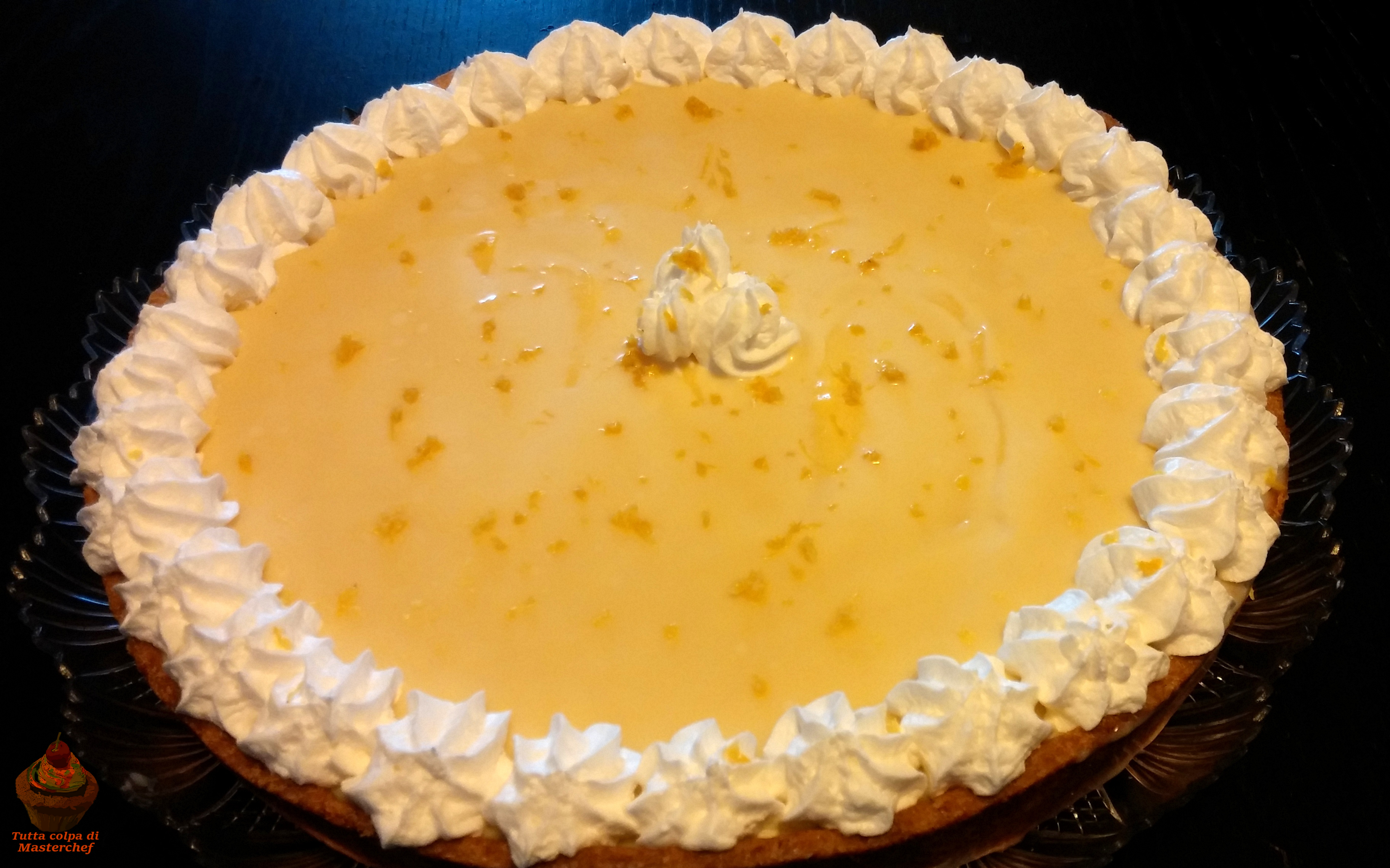 Crostata al limone e cioccolato bianco