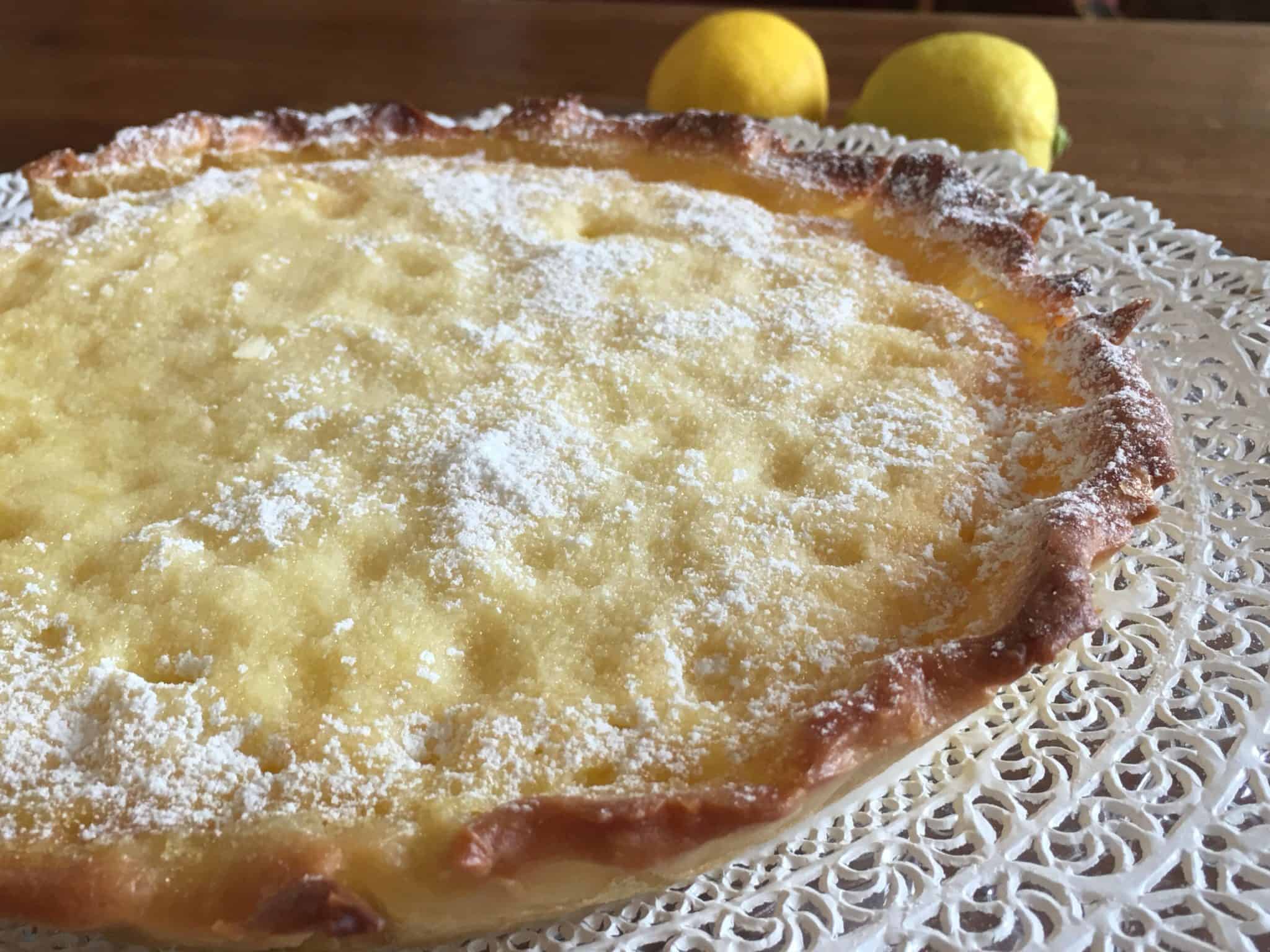 Crostata al limone irresistibile