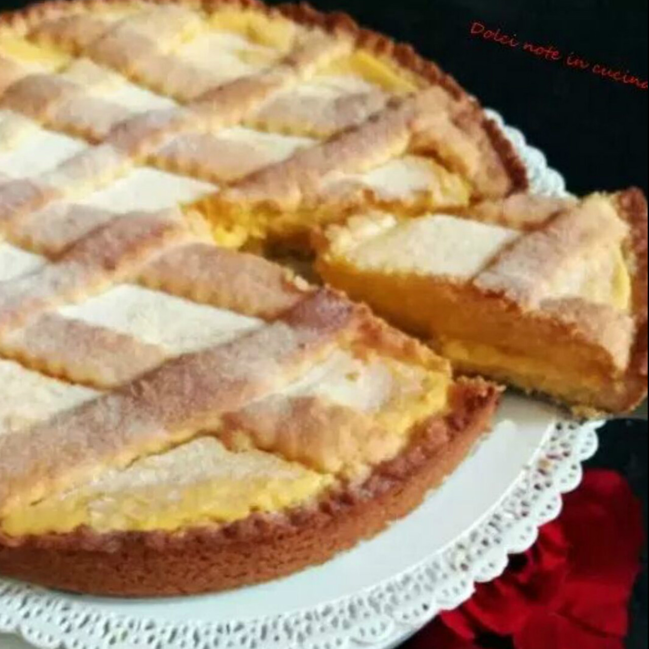 Crostata al limone