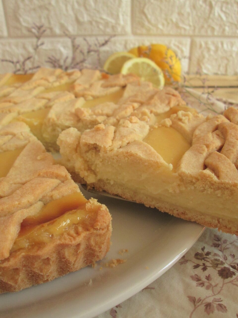 Crostata al limone
