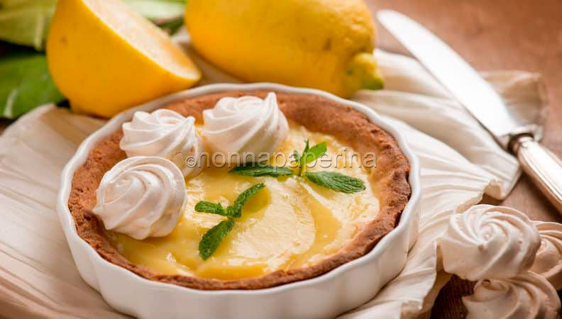Crostata al limone , una ricetta da preparare in compagnia!