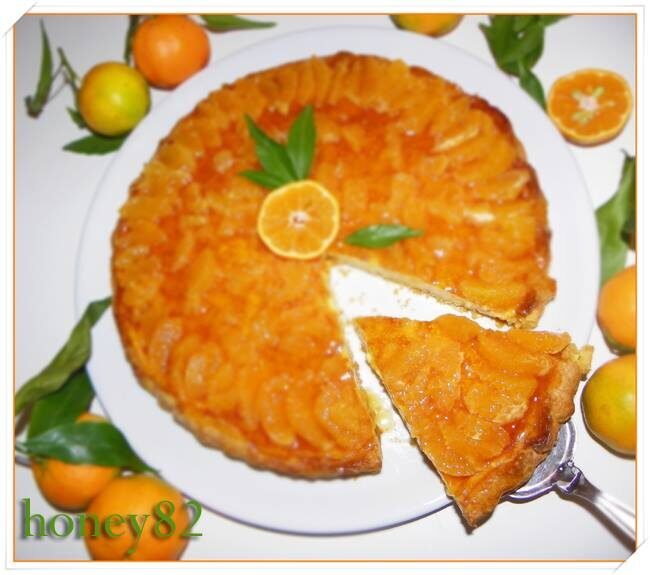 Crostata al mandarino