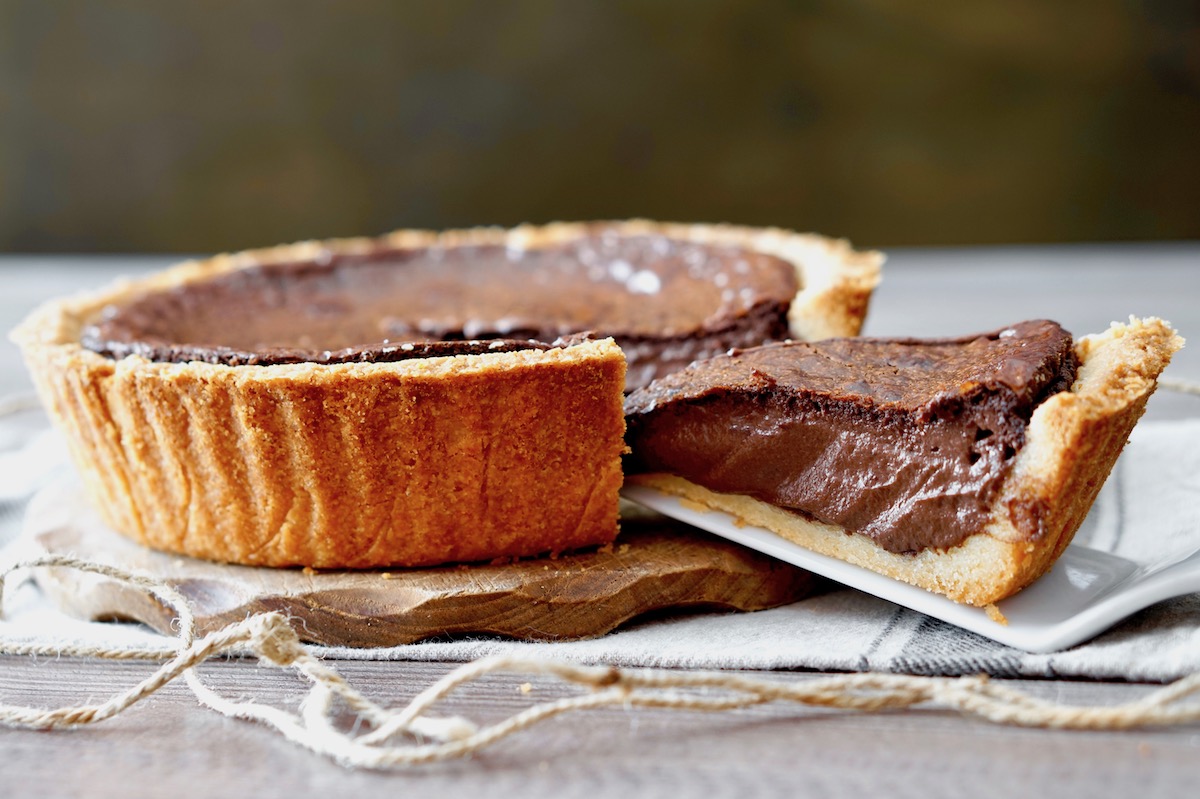 Crostata al mascarpone e cacao