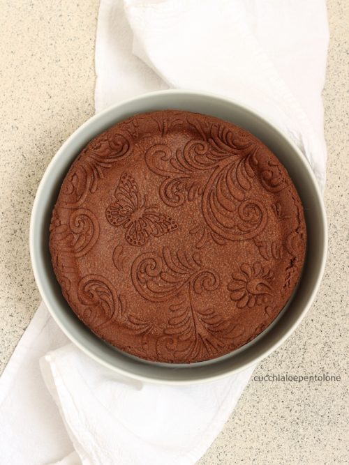 Crostata al sapore di sacher