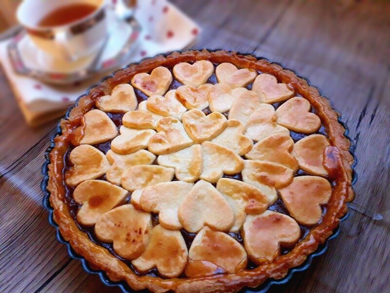 Crostata alla confettura di albicocche
