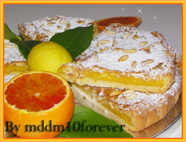 Crostata alla crema di agrumi