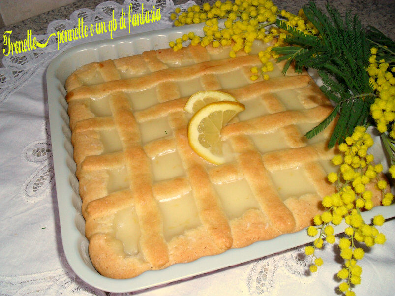 Crostata alla crema di limone