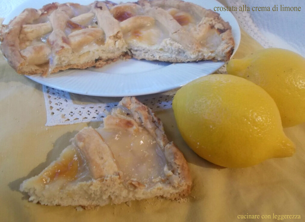 Crostata alla crema di limone