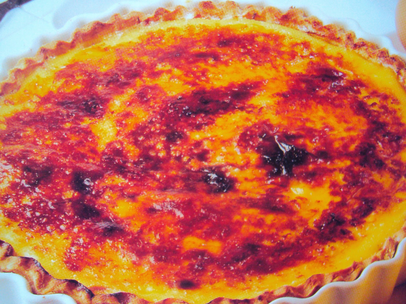 Crostata alla crema di vaniglia