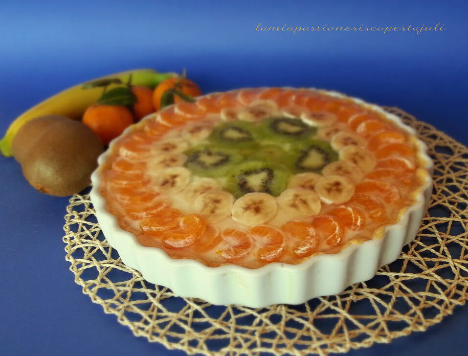 Crostata alla frutta con gelatina