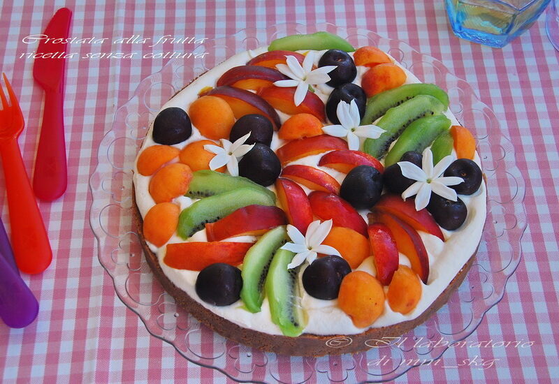 Crostata alla frutta, ricetta senza cottura