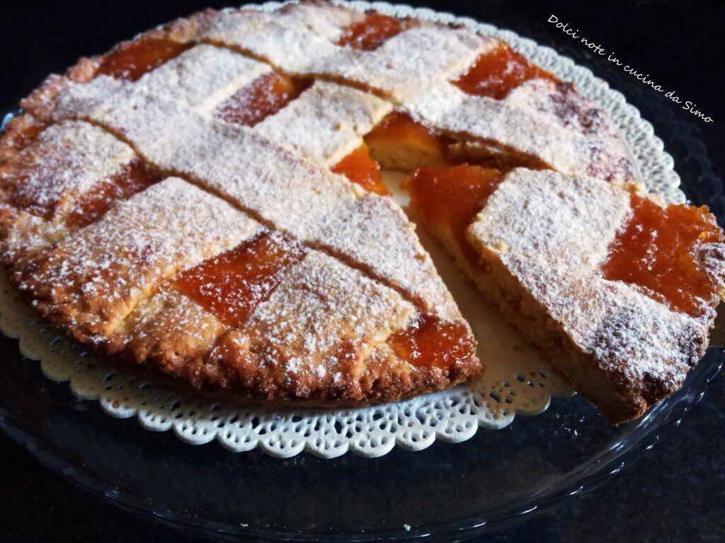 Crostata alla marmellata di arance e cannella