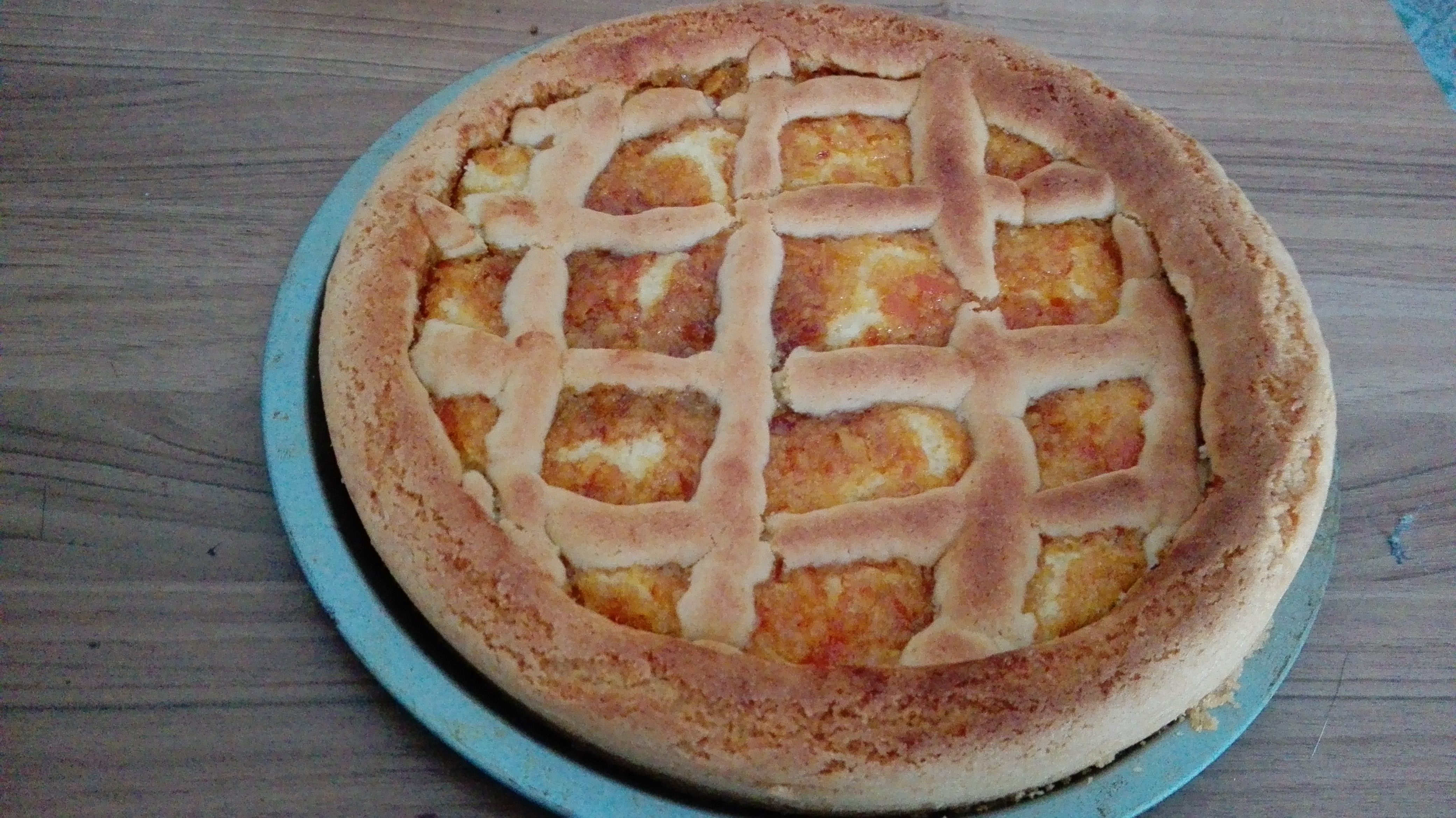 Crostata alla marmellata di arance