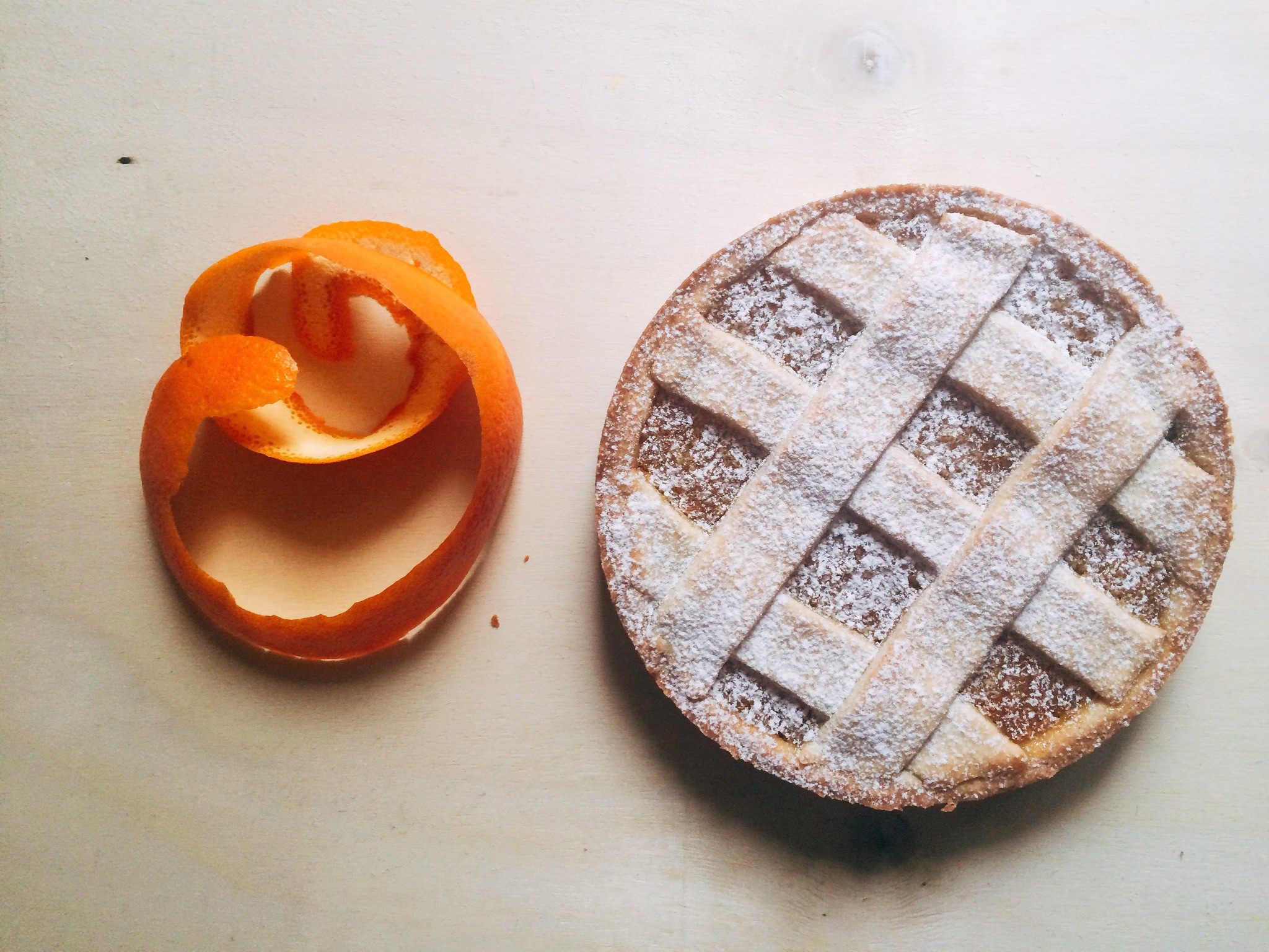 Crostata alla marmellata di arance