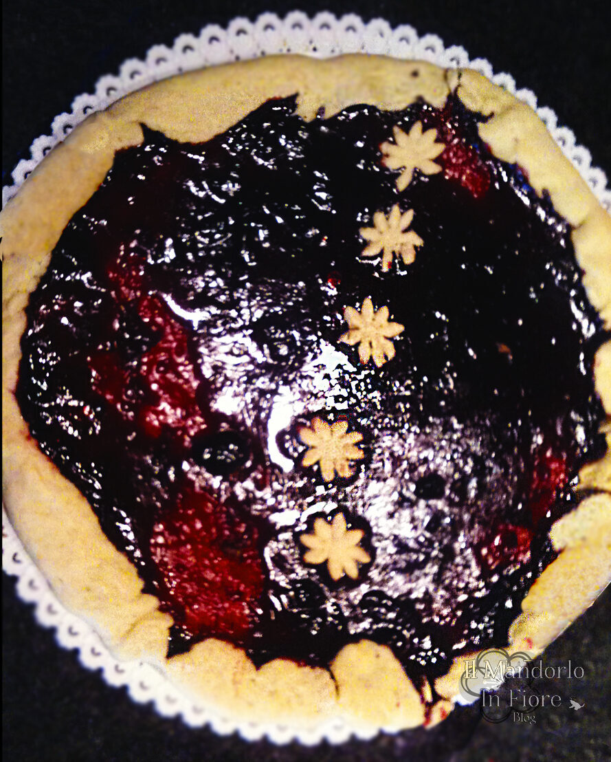 Crostata alla marmellata di fragole
